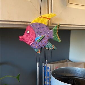 Colorful Fish Wind Chime